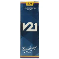 バンドーレン バスクラリネットリード V21 硬さ : 2-1/2 (5枚入り)のサムネイル