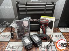 〇【未使用】パナソニック Panasonic EZ1PD1J18D-R 充電インパクトドライバー バッテリ×2・充電器付き【ハンズクラフト佐賀】【中古】