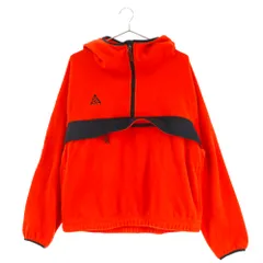 NIKE (ナイキ) ACG Wmns Fleece Anorak フリース アノラックパーカー ジャケット オレンジ レディース CU4115-634のサムネイル