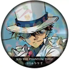 【中古】バッジ・ビンズ 怪盗キッド 「名探偵コナン トレーディングホログラム缶バッジVol.3」