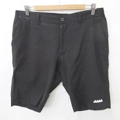 coco 中古 ムータマリン muta MARINE メンズ ハーフパンツ 4(S) 黒 ブラック  ストレッチ カモフラ coco 中古 ムータマリン muta MARINE メンズ ハーフパンツ 4(S