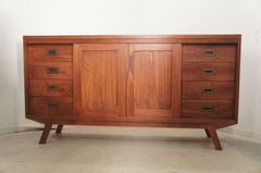 DIC31 府中家具 焼印 ティセ ウォールナット カップボード 照明付き飾り棚 DIC31 府中家具 焼印 ティセ ウォールナット カップボード 照明付き