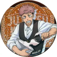 【中古】バッジ・ピンズ 虎杖悠仁 「セガコラボカフェ 呪術廻戦 ホログラム缶バッジ～カフェver.～」