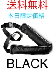 【RARR_SUMMER】ライフジャケット 腰巻き 救命胴衣 ウエアー 釣り ベルト 手動 ウエスト 黒色