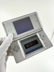 【中古品】Nintendo DS Lite ニンテンドー シルバー タッチペンあり 動作確認済み SA