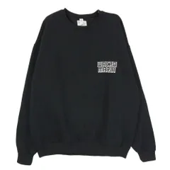 黒M【WACKOMARIA】世界平和PJT SWEAT／新品タグ付／送料込 黒M【WACKOMARIA】世界平和PJT SWEAT／新品タグ付／送料込