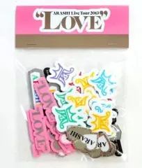 【中古】シール・ステッカー(男性) 嵐 ふわふわしーる 「ARASHI Live Tour 2013 “LOVE”」