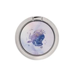 iFace Finger Ring Holder 디즈니 캐릭터 스마트 폰 링 얇은 플랫 타입 (대리석 / 플랜더) [iPhone / Android 대응 360도 회전 링 홀더 아이페이스 낙하 방지 스탠드 스마트 폰 링