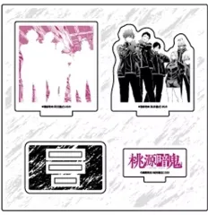 【中古】アクリルスタンド・アクリルパネル 04.集合デザイン(公式イラスト) アクリルフィギュアプレート 「桃源暗鬼」