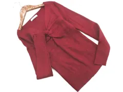 INGNI イング ツイスト リブ ニット セーター sizeM/ボルドー ◇■ レディース