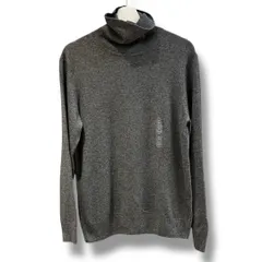 タグ付き 未使用品 UNIQLO ユニクロ タートルネックセーター サイズM ダークグレー NO351-460944 カシミヤ100% 定価12900円 トップス セーター ニット 長袖 メンズ 冬 ゴーゴー古着マルイ草加店1729Y