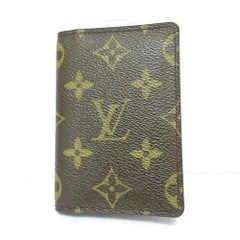 美品 LOUIS VUITTON ルイヴィトン オーガナイザー ドゥ ポッシュ モノグラム カードケース M61732 ブラウン レディース 古着 中古 USED