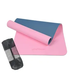 【新品未使用】LAVA ヨガマット ピンク　　　　　　約145cm✖️61cm LAVA】LAVA MAT(ピーチ・ミッドナイトブルー・マゼンダ・ミント): ヨガ