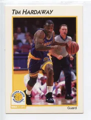 激レア NBA USAユニフォーム（ティム ハーダウェイ） NBA WARRIORS ティム・ハーダウェイ HARDAWAY #10 ゴールデン