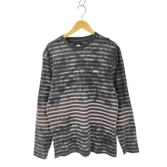 ステューシー Stussy Bleach Stripe L/S Crew メンズ JPN：M 
