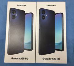 2台セット【新品・未開封】SIMフリー au Galaxy A25 5G SCG33 ブラック