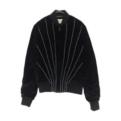 SAINT LAURENT PARIS (サンローランパリ) 15AW ベルベット スワロボンバージャケット ブラック 394537のサムネイル