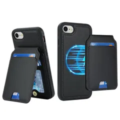 【特価商品】iphone8 第2世代 ケース iphone7ケース ケース マグセーフ 第3世代 耐衝撃 対応 レザー MagSafe magsafe SE カードケース 収納 iPhone 分離式 se3 ワイヤレス充電対応(アイフォンSE3 iphone