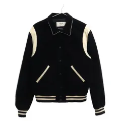 CELINE (セリーヌ) 19AW Teddy Jacket in Corduroy コーデュロイテディジャケット ブルゾン スタジアムジャケット スタジャン サテン切替 ブラック 2V191824Dのサムネイル