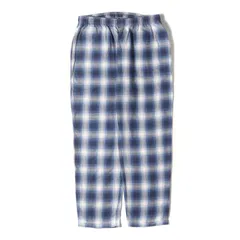 【美品】STANDARD CALIFORNIA スタンダードカリフォルニア パンツ サイズ:L / 22SS オンブレチェック フランネル スリーピング イージー パンツ (SD Set Up Flannel) / ブルー系 / 日本製【メンズ】【中古】のサムネイル
