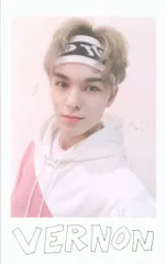 SEVENTEEN 2020 4TH FAN MEETING CARAT LAND VERNON ポラロイドカード 名前