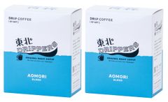 東北DRIPPERS ドリップ コーヒー 青森ブレンド ドリップバッグ コーヒー 2箱 12杯分 青森ブレンド