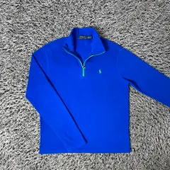 POLO ポロ Ralph Lauren(ラルフローレン) フリース ハーフジップ Tシャツ プルオーバー
