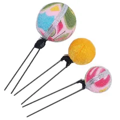 髪飾り 成人式 ピンク 振袖 前撮り 袴 花 緑 黄色 ちりめん 和柄 大きい 小さい 3点セット 着物 和装 Uピン 大人 かわいい 粋 No.9-4460