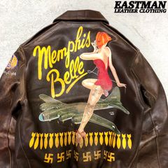 38 バズリクソンズ バックペイント A-2 ラフウェア実名復刻 ホースハイド