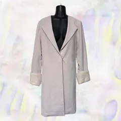 JILL STUART　ジルスチュアート　チェスターコート　ピンク　レディース　ファー付き　ウエストリボン　Mサイズ　美品