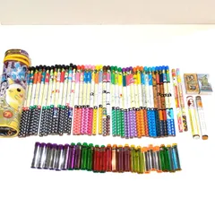 1213 ポケモン バトルえんぴつ キャップ 消しゴム ペンケース まとめ売り ポケットモンスター Pokemon POKET MONSTER 鉛筆 文具