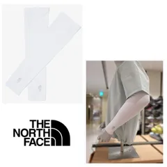 THE NORTH FACE ノースフェイス TNFリストレット アームカバー UVカット 速吸汗 アウトドア スポーツ ジム メンズ レディース ホワイト 日本未発売