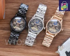 【今日特価】PATEK PHILIPPE パテックフィリップ オープンダイヤル メンズ腕時計-WTO輸入2
