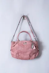 COACH　マディソンギャザードレザーラージソフィア レザーハンドバッグ