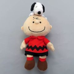 チャーリーブラウンぬいぐるみ エドウィンコラボ 新品タグ付き - メルカリ