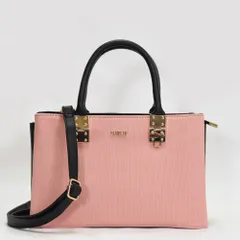 新品同様 D.KELLY ディーケリー レディース 2WAY ハンドバッグ ショルダーバッグ 肩掛け 斜め掛け ピンク ブラック 黒 キャンバス PVC