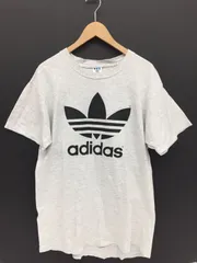 adidas　80's～　トレフォイル　両面プリントTシャツ　USA製　ヴィンテージ【M126-20250615-02KS】