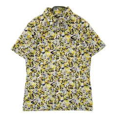 サイズ：L CALLAWAY キャロウェイ  半袖ポロシャツ 花 総柄 イエロー系 [240101340888]# ゴルフウェア レディース ストスト