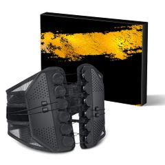 【iFデザイン賞 受賞製品】腰用サポーター ヒャユロー 腰ベルト [JIS認証] 骨盤サポート 姿勢補正 骨盤補正「25cmサイズ延長シート」付き