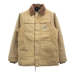 90年代 Carhartt カーハート トラディショナルコート ライトブラウン (メンズ L相当) 中古 古着 Q8399