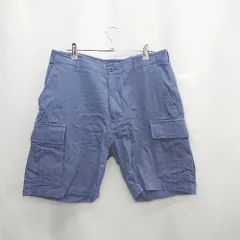 ◇ ⊂ XLARGE エクストララージ ハーフパンツ サイズ34 サックスブルー メンズ E  【1502180074080】