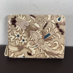 新品未使用！　文庫屋大関　折り財布