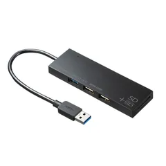 2024年最新】サンワサプライ 4ポートUSB3.0ハブ(ブラック) USB