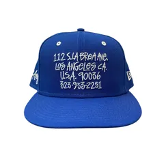 【STUSSY】× NEW ERA LA CHAPTER CAP BLUE ステューシー ニューエラ キャップ ロサンゼルス