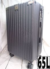 中古【Tanoka】スーツケース ブラック Mサイズ 65L  250111W006