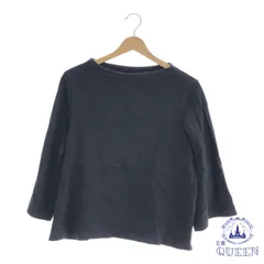 ☆美品☆ UNIQLO ユニクロ Tシャツ トップス クルーネック カジュアル シンプル おしゃれ レディース ブラック XL 901-5211 送料無料 古着