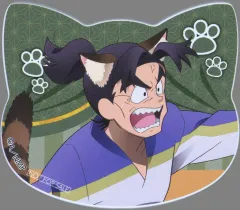 【中古】バッジ・ビンズ 潮江文次郎 ねこ型マグネットバッジ 「劇場版 忍たま乱太郎 ドクタケ忍者隊最強の軍師 in ナンジャタウン 開幕!“忍”形劇の段」 ミニゲーム 忍たまスクラッチ S賞