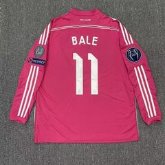新品 14-15 レアル・マドリード アウェイ ユニフォーム 長袖 ジャージ 11番 BALE