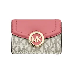 【ほぼ未使用】マイケルコース MICHAEL KORS トライフォールドウォレット 35T0GFTP5B 三つ折り ミニ財布 レディース ブランド財布
