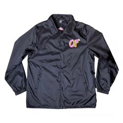 【新品・未使用】ODD FUTURE COACH JACKET (CLASSIC) BLACK